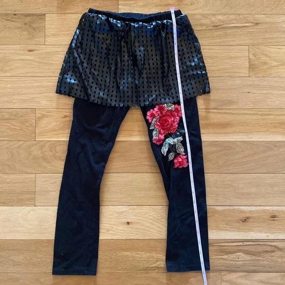 BMG Couture Floral Animal Print Set 7/8Y